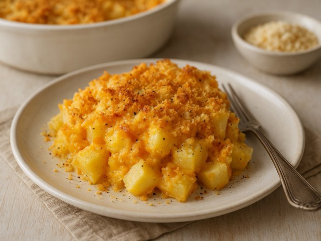 JANIE’S CRISPY CHEESY POTATOES