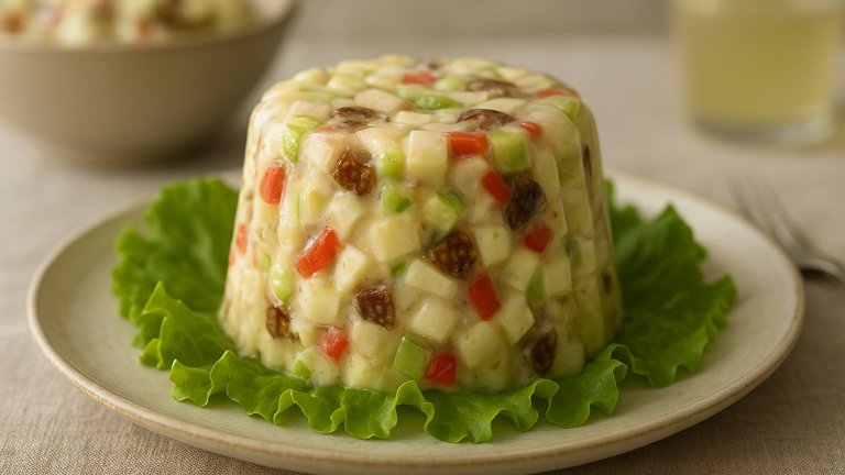 JELLIED WALDORF SALAD