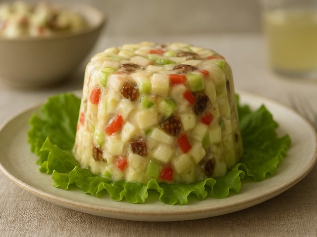 JELLIED WALDORF SALAD