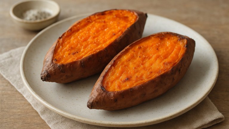Just A Roasted Sweet Potato