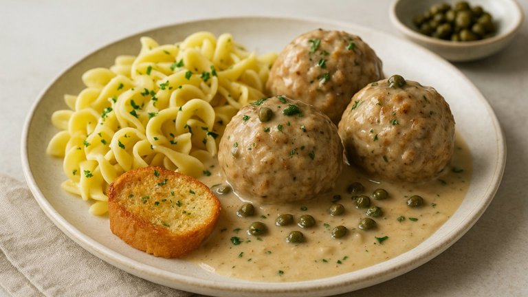 Königsberger Klops (German Meatballs)