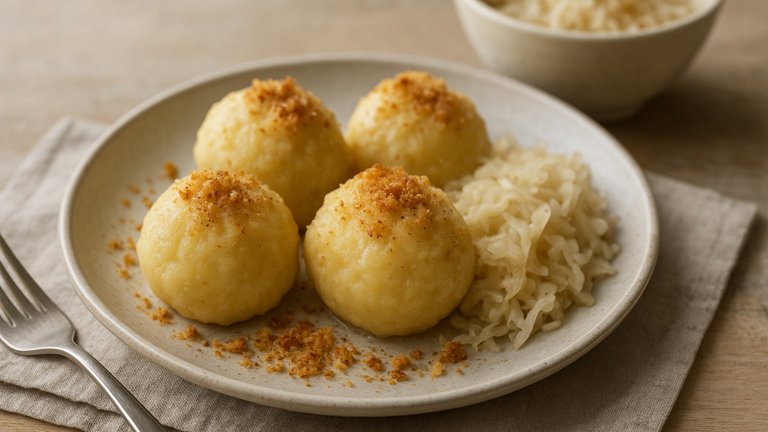 Kartoffelklösse (Potato Dumplings)