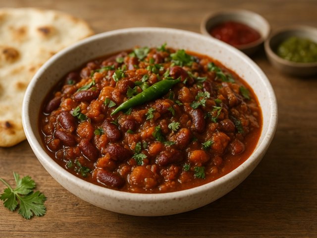 Kidney Bean & Apricot Dopiaza