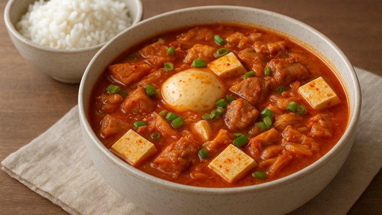 Kimchi Jjigae (Kimchi-Tofu Stew)