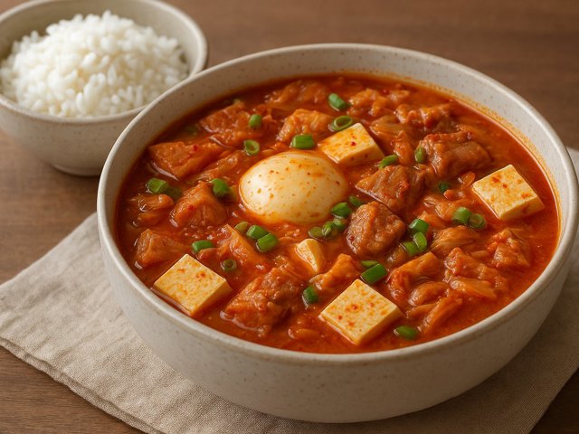 Kimchi Jjigae (Kimchi-Tofu Stew)