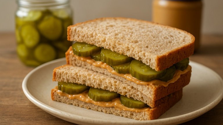 Kinsey Millhone’s Famous Peanut Butter & Pickle Sandwich