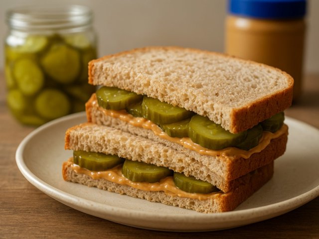 Kinsey Millhone’s Famous Peanut Butter & Pickle Sandwich