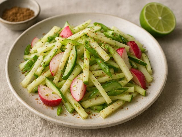Kohrabi & Radish Salad