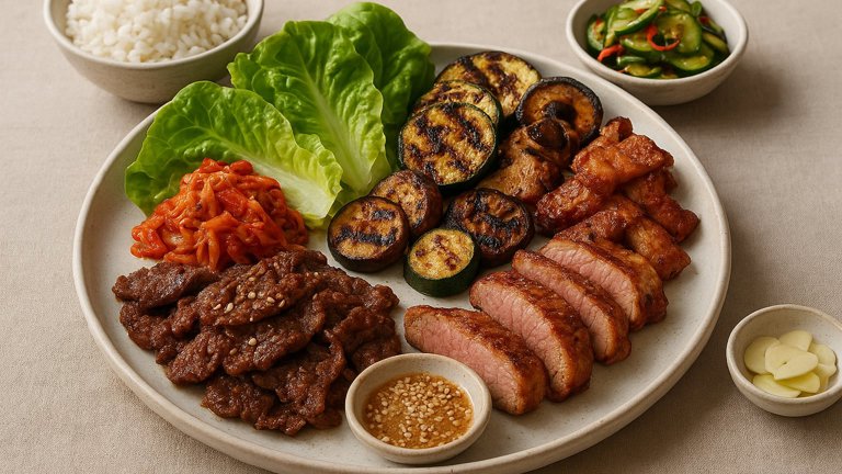 Korean BBQ Shichirin — Complete Dinner For Two