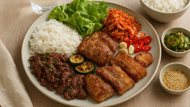 Korean BBQ Shichirin — Complete Dinner For Two