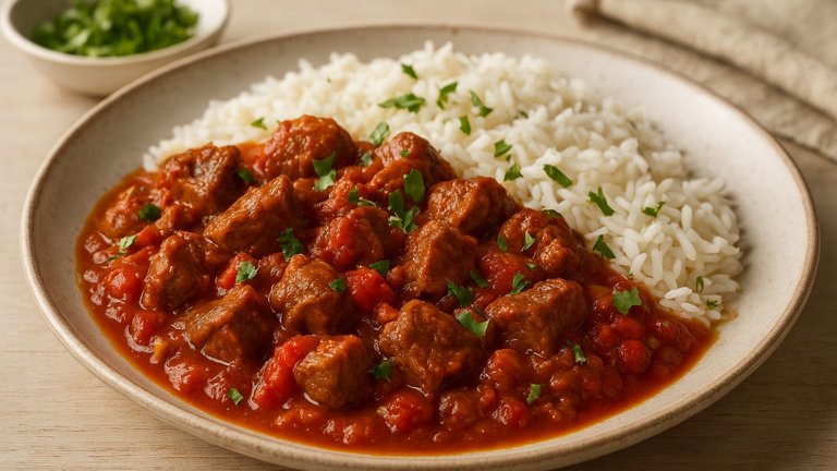 Lamb Curry With Tomato