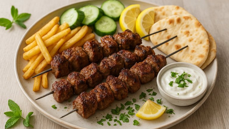 Lamb Souvlaki