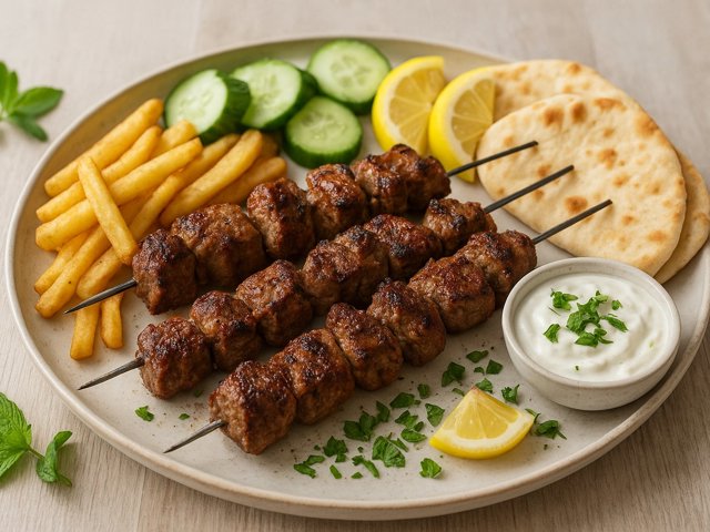 Lamb Souvlaki