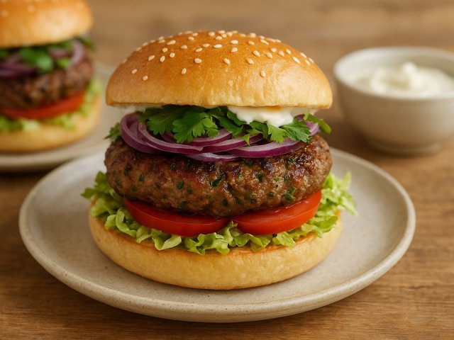 Last-Minute Lamb Burgers
