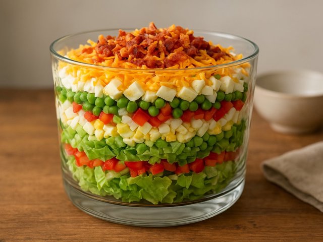 Layered Lettuce Salad