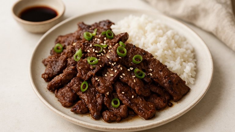 Lean Beef Bulgogi &Nbsp; &Nbsp; &Nbsp; Prep: 10 Min + Chilling &Middot; Marinate: 1&Ndash;3 Hours &Middot; Grill: 1&Ndash;2 Min Per Batch