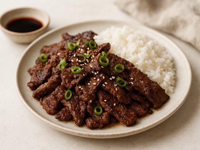 Lean Beef Bulgogi &Nbsp; &Nbsp; &Nbsp; Prep: 10 Min + Chilling &Middot; Marinate: 1&Ndash;3 Hours &Middot; Grill: 1&Ndash;2 Min Per Batch