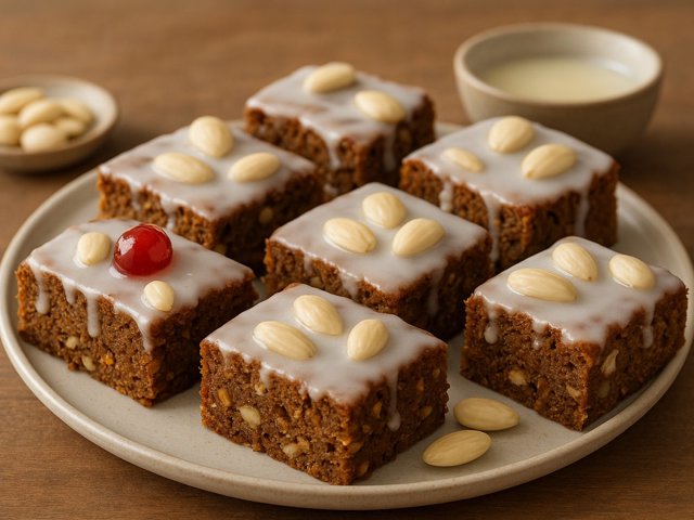 Lebkuchen (German Honey Bars)