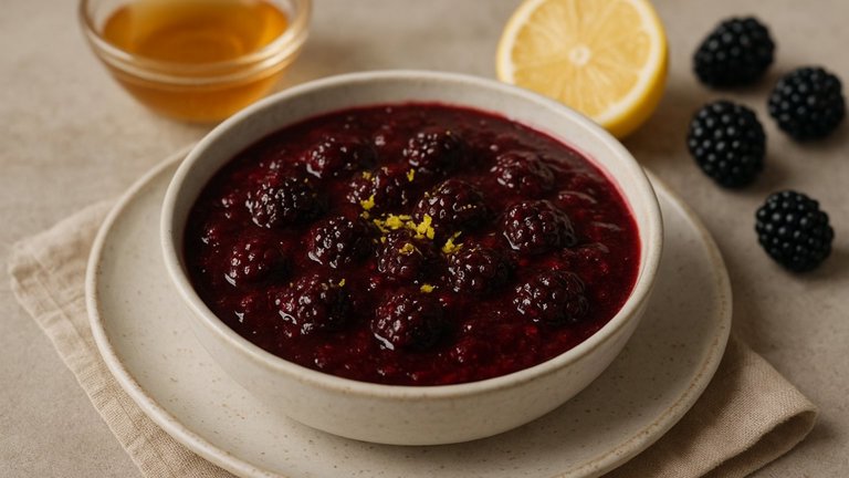 Lemon Blackberry Sauce