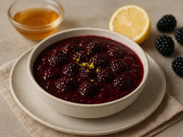 Lemon Blackberry Sauce
