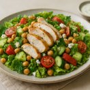 Lemon Chicken Chickpea Garden Salad thumbnail