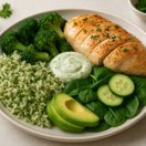 Lemon Chicken Green Goddess Rice Plate thumbnail