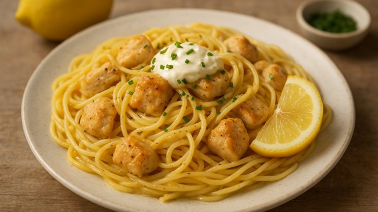 Lemon Chicken Pasta