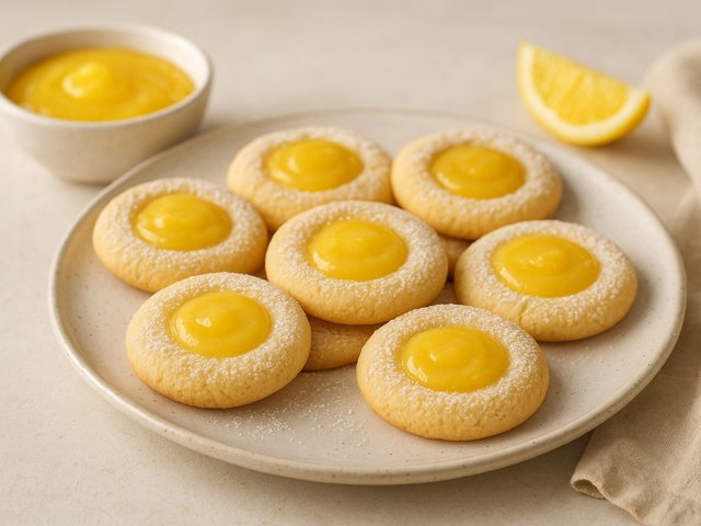 Lemon Curd Egg Cookies
