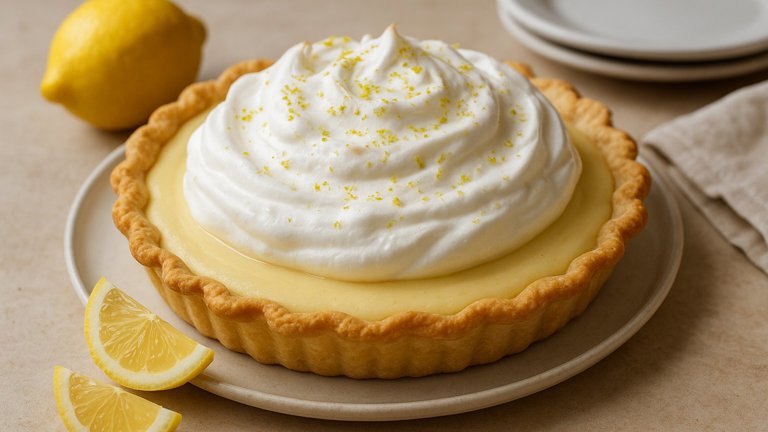 Lemon Or Lime Chiffon Pie