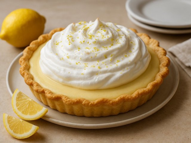 Lemon Or Lime Chiffon Pie