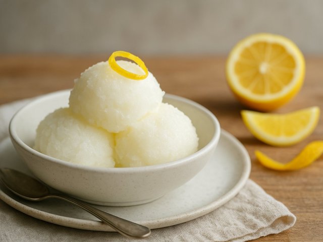 Lemon Sorbet