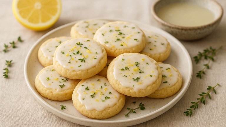 Lemon-Thyme Coins