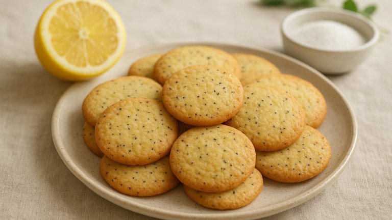 Lemony Butter Wafers