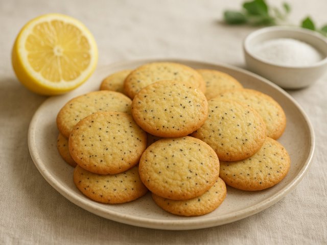 Lemony Butter Wafers