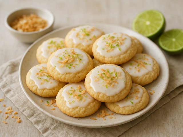 Lime & Coconut Coins