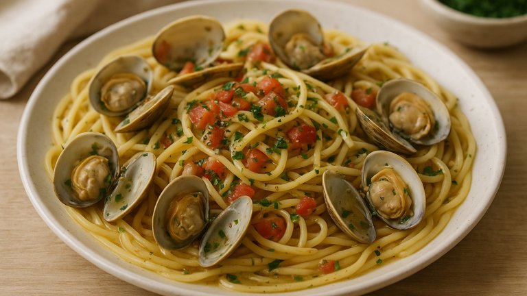 Linguine WITH CLAM Sauce