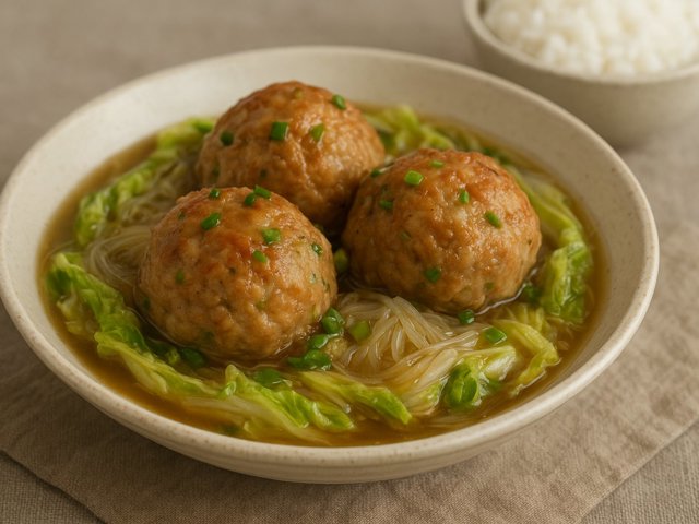 Lion’s Head Meatballs