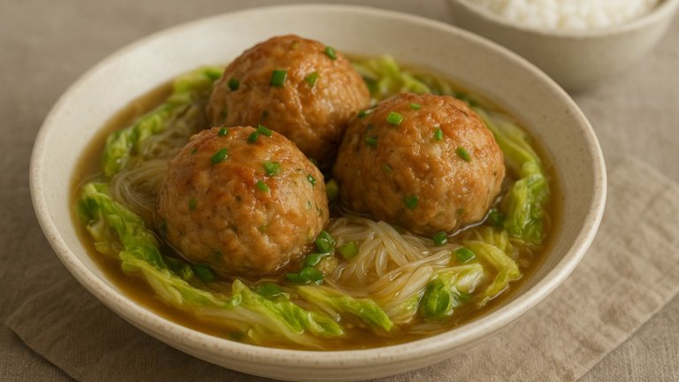 Lion’s Head Meatballs