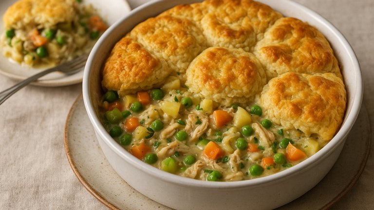 Loaded Chicken Potpie