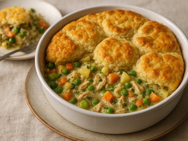 Loaded Chicken Potpie