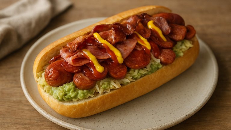 LOADED GUATEMALAN MEAT DOG