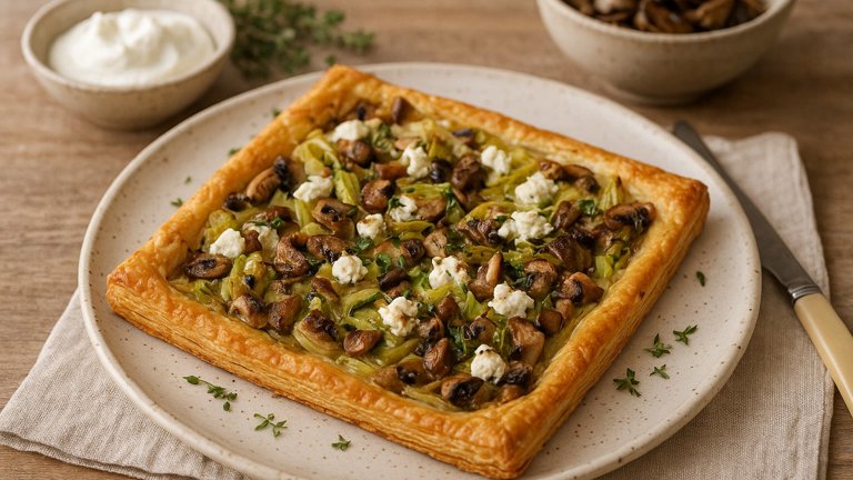 Local Leek Tart