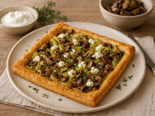 Local Leek Tart