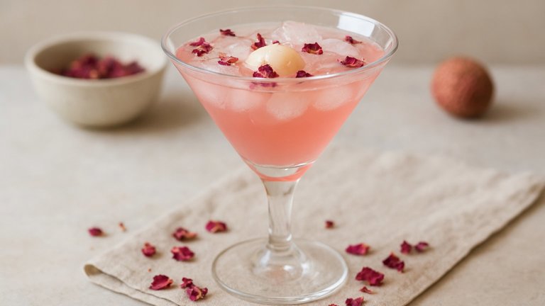 Lychee ROSE Martini