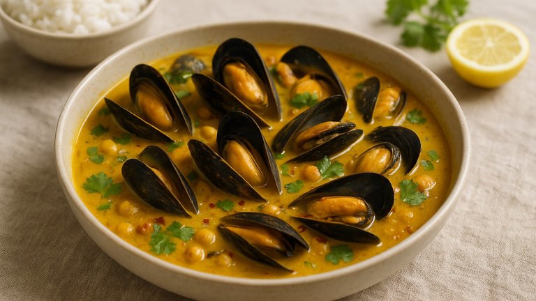 MALAY YELLOW MUSSEL CURRY