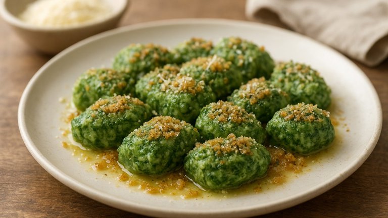 Malfatti (Spinach-Ricotta Gnocchi)