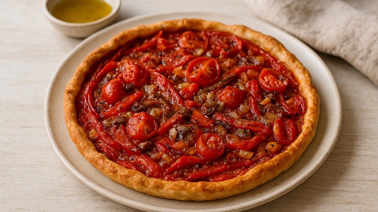 Mallorcan RED Pepper TART
