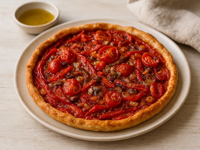 Mallorcan RED Pepper TART