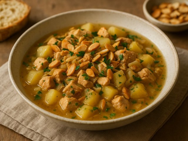 Mallorcan Turkey STEW With Almonds