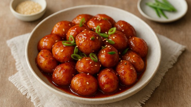 Manchurian Honey Potatoes